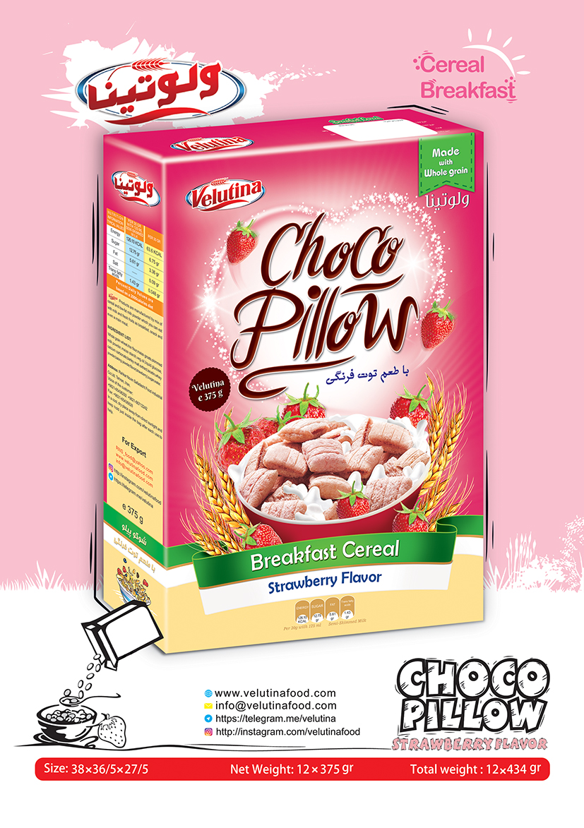 chico pillow strawberry